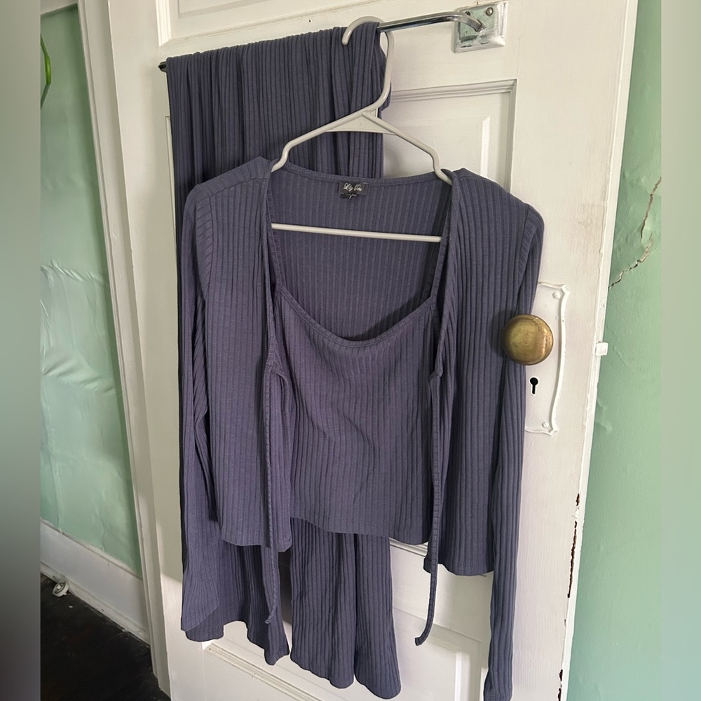 Purple Lounge Set